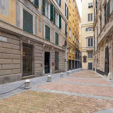 제노바 Centro Storico Caruggi 2Min Acquario Pellicceria Superior Loft Palazzo Rolli 아파트 외부 사진