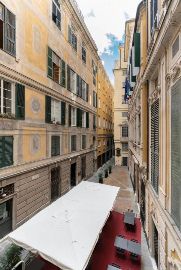 제노바 Centro Storico Caruggi 2Min Acquario Pellicceria Superior Loft Palazzo Rolli 아파트 외부 사진
