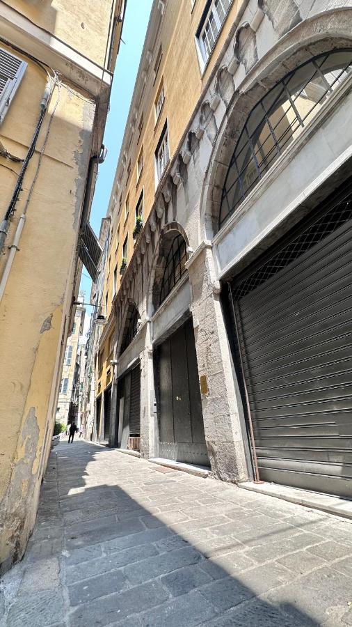 제노바 Centro Storico Caruggi 2Min Acquario Pellicceria Superior Loft Palazzo Rolli 아파트 외부 사진